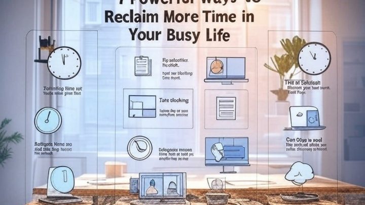 7 Powerful Ways to Reclaim More Time in Your Busy Life