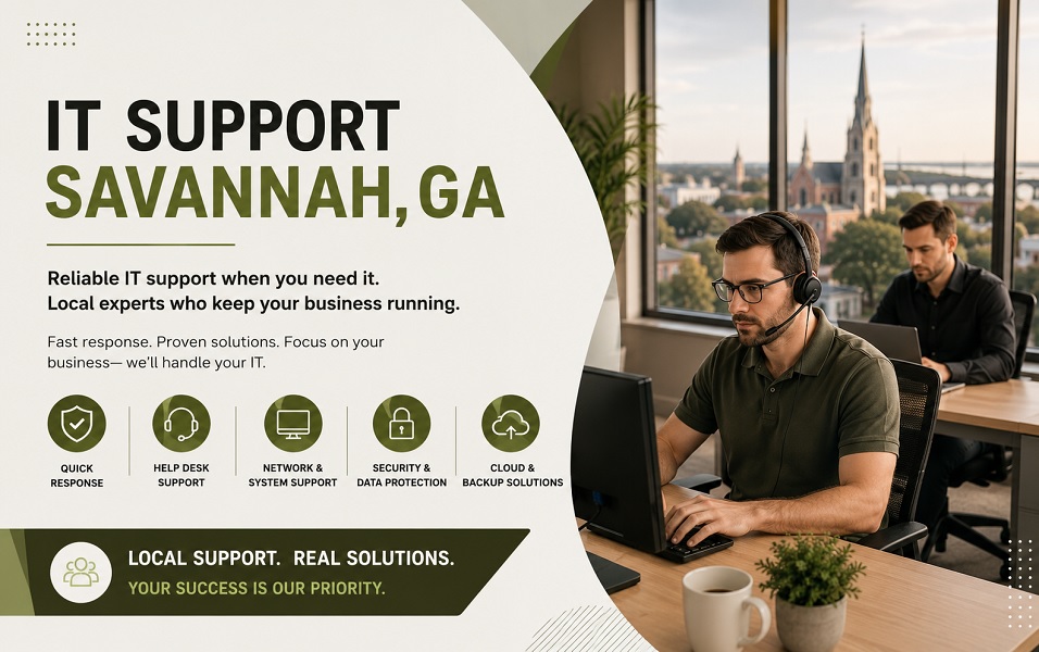 IT Support Savannah GA for Business Technology Success